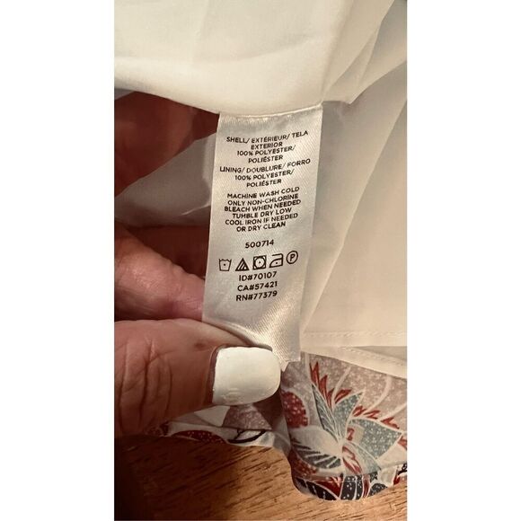 Ann Taylor Loft Floral Sundress Dress Size 4 Petite - Picture 8 of 9